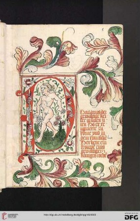 Historia septem sapientum, Text: Poncianus der gewaltige keiser in sinen ziten Do er rengnierte zuo Rome...