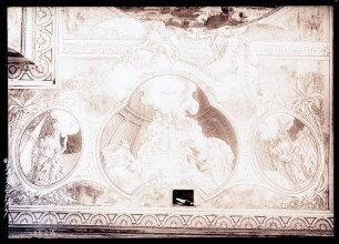 Pfarrkirche; Deckenbilder im Schiff