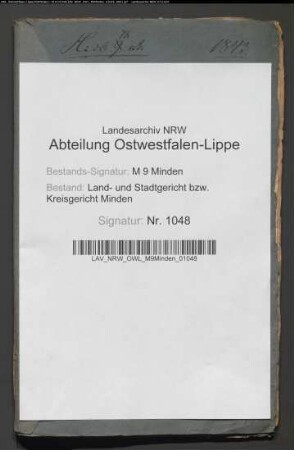 Sonstige: Hoppmann, Wilhelm: