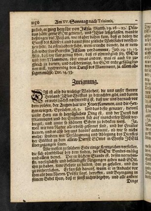 1156-1161, Zueignung