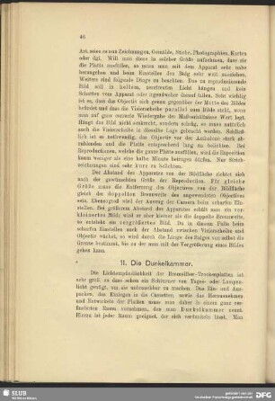 11. Die Dunkelkammer