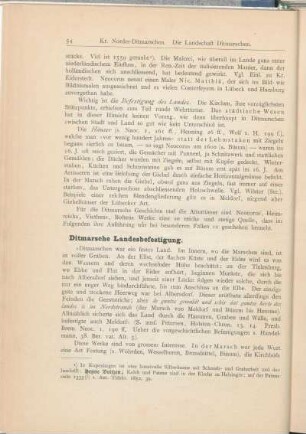 Ditmarsche Landesbefestigung