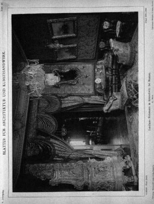 Tafel 46: Landhaus Rohrmann in Krauschwitz bei Muskau. 4. Salon