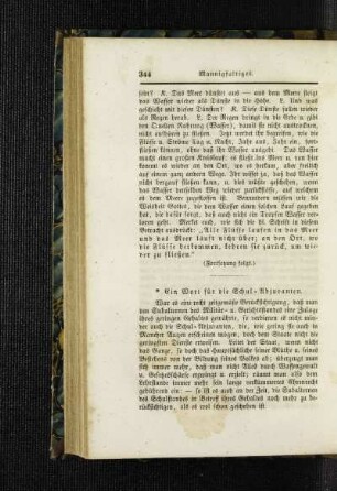 ¬Ein¬ Wort für die Schul-Adjuvanten