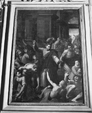 Jesus vertreibt die Händler aus dem Tempel