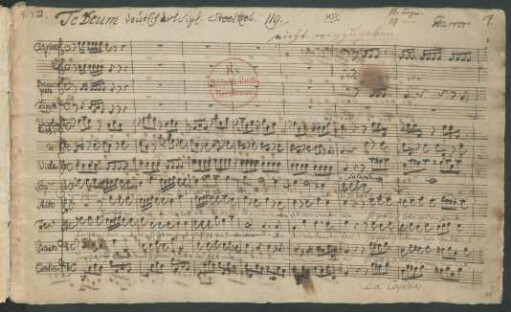 Herr Gott wir danken dir; V (4), Coro, orch, bc; D-Dur
