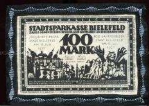 Bielefeld, Notgeldserie, 100 Mark