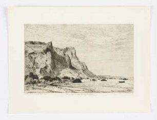 Plage des Vaches Noires (près Villers), aus: "Beschäftigung mit Kupfer"