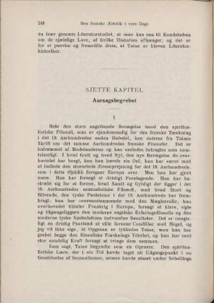 Sjette Kapitel. Aarsagsbegrebet