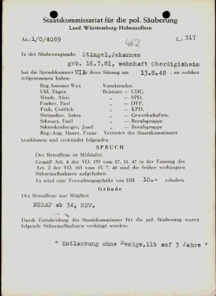 Stingel, Johannes