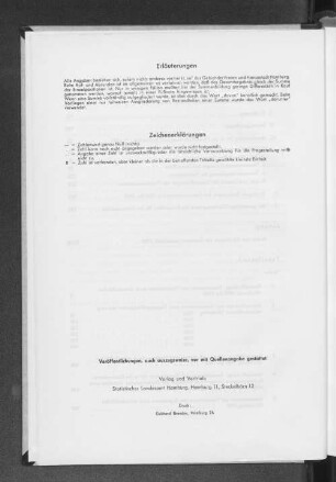 Erläuterungen Zeichenerklärungen