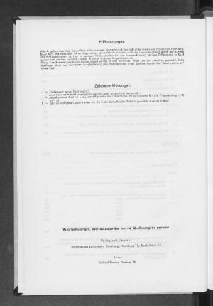 Erläuterungen Zeichenerklärungen