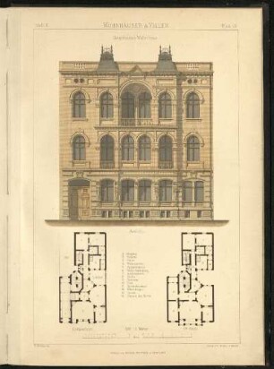 Blatt 48: Eingebautes Wohnhaus