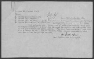 Degerloch, Kirchenbezirk: Visitationsbericht 1943