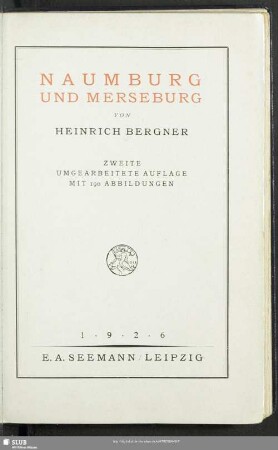 Naumburg und Merseburg