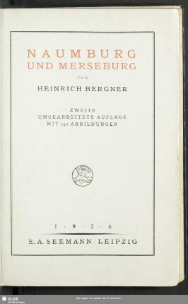 Naumburg und Merseburg