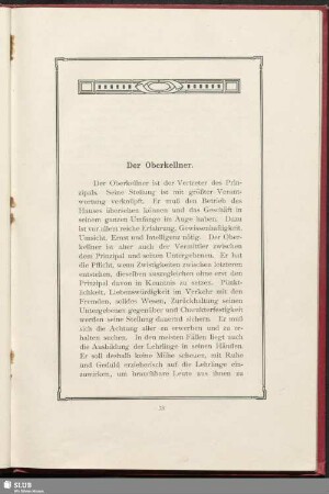 Der Oberkellner