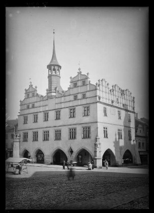 Leitmeritz (Litomerice/Tschechische Republik). Altes Rathaus