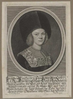 Bildnis der Anna Maria Wincklerin