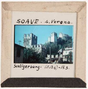 Soave: Scaligerburg (Foto 1944)