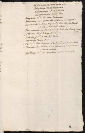 Ad historias pertinem etiam libri Adagiorum, Apophthegmatum, Exemplorum, Proverbiorum...