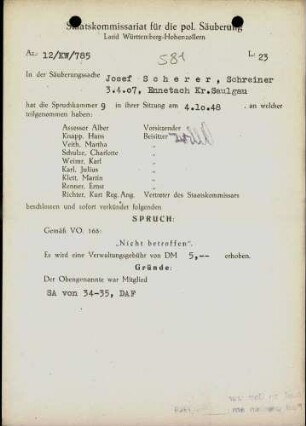 Scherer, Josef