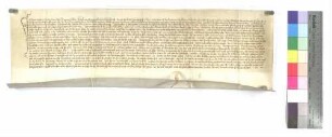 Urteil in Rechtsstreit zwischen Kloster Wiblingen und Ulrich Rot wegen der Rechte zu Hüttisheim