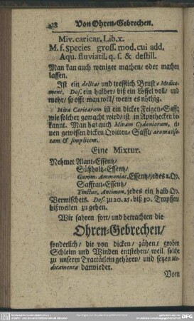 Ohren-Gebrechen