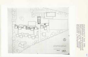 Grundschule, Berlin-Reinickendorf (Diplomarbeit bei Kurt Dübbers): Grundriss Obergeschoss 1:200