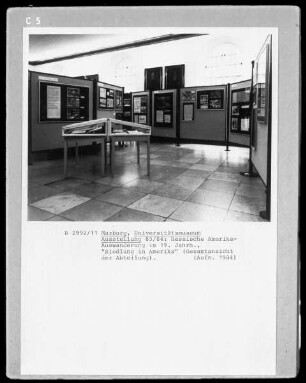 Ausstellung "Hessische Amerika-Auswanderung im 19. Jahrhundert"
