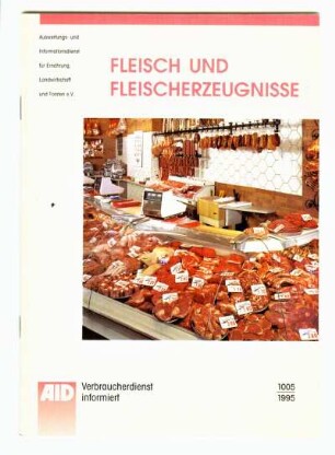 Fleisch und Fleischerzeugnisse