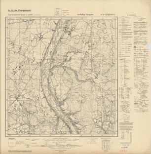 0194 Jakubowo, Topographische Karte 1:25000 (4-cm-Karte)