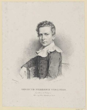 Bildnis des Siegmund Friedrich Wörlitzer