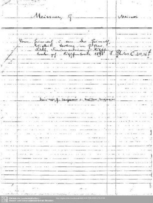 Meisner, G. (Meissner)