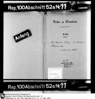 Straßenpolizei des Weichbilds Bramsche