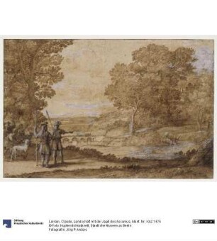 Landschaft mit der Jagd des Ascanius