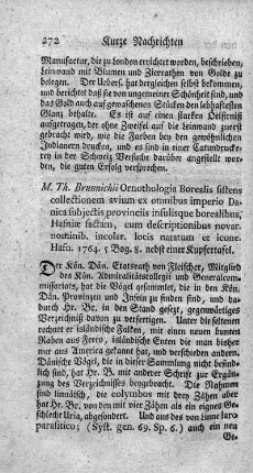 Ornothologia borealis.