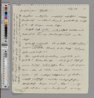 Brief an Gustav Schiefler