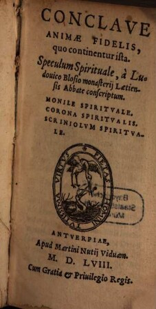 Conclave animae fidelis