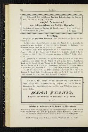 Exerzitien