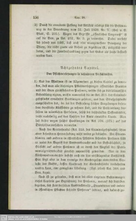 Achtzehntes Capitel. Von Pflichtverletzungen in besonderen Verhältnissen