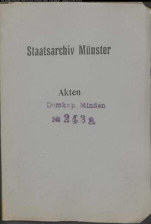 Vikarie St. Johannis et St. Pauli