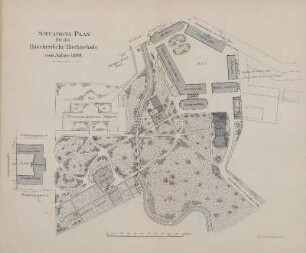 Karte: Situations-Plan für die thierärztliche Hochschule vom Jahre 1890