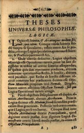 Theses Universae Philosophiae