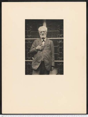 Porträtaufnahme Rudolf Eucken