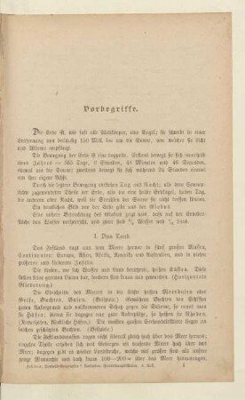 Vorbegriffe