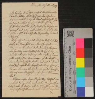 Brief von Friedrich Justin Bertuch an Ludwig Friedrich von Froriep vom 30.4.1817