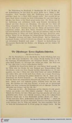 2: Die Offenburger Terra-Sigillata-Scherben
