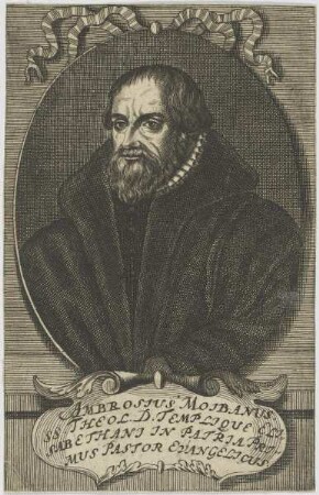 Bildnis des Ambrosius Moibanus