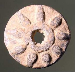 Durchbohrte Scheibe